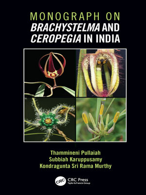 cover image of Monograph on Brachystelma and Ceropegia in India